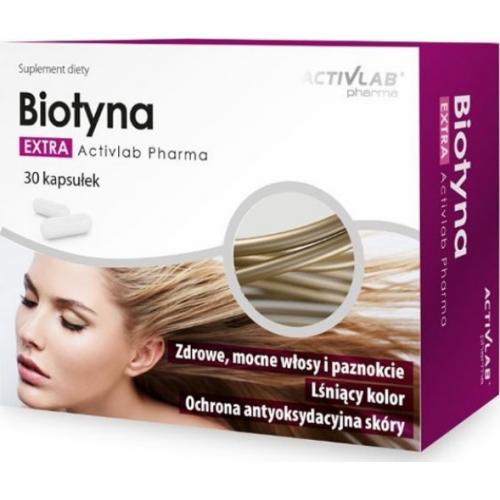 Activlab Pharma Biotyna Extra Suplement Diety Cena Opinie Recenzja Kwc