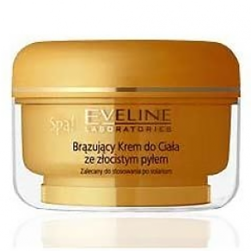 Eveline Cosmetics, Spa! Brązujący krem do ciała ze złocistym pyłem