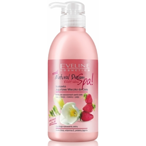 Eveline, Natural Dream Spa!, Jogurtowe mleczko do ciała `Truskawka`