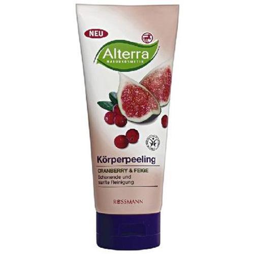 Alterra, Körperpeeling Cranberry & Feige (Peeling do ciała `Żurawina i figa)