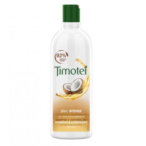 Timotei, 2in1 Intense, Szampon z odżywką 2 w 1 do włosów suchych