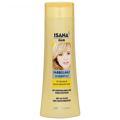 Isana, Hair, Farbglanz Shampoo fur Blondes Haar (Szampon dla włosów blond)