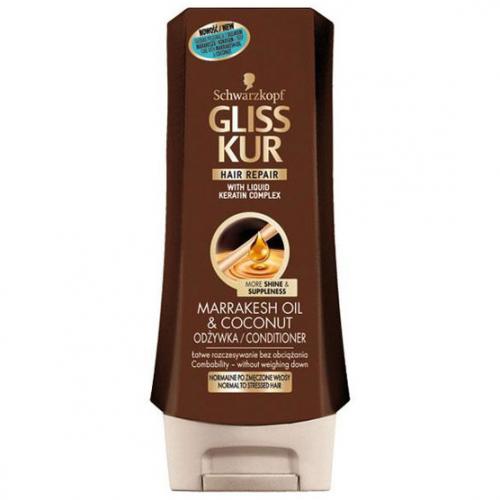 Schwarzkopf Gliss Kur, Marrakesh Oil & Coconut (Odżywka do włosów normalnych i uszkodzonych)