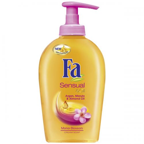 Fa, Sensual & Oil Monoi Blossom, Creamy Soap (Mydło w płynie)