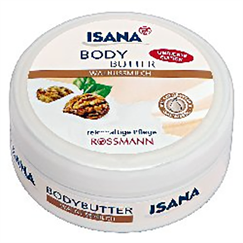Isana, Body Butter Walnussmilch (Masło do ciała `Orzech włoski i mleko`)