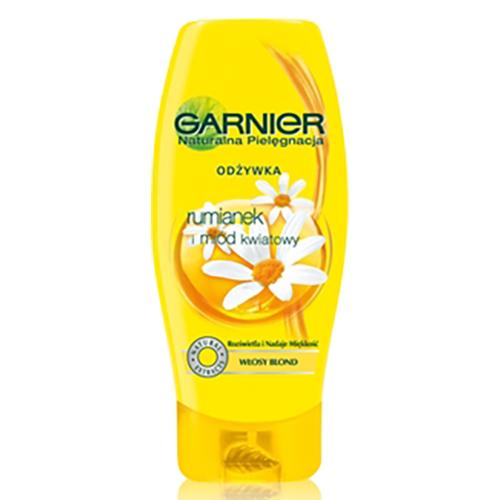 Garnier, Naturalna Pielęgnacja [Ultra Doux], Odżywka do włosów blond `Rumianek i miód kwiatowy`