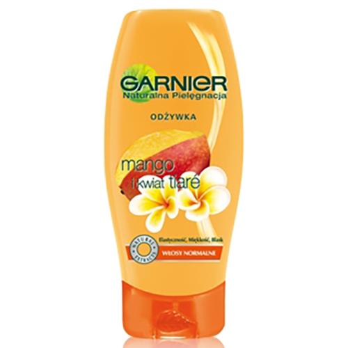 Garnier, Ultra Doux [Naturalna Pielęgnacja], Odżywka do włosów normalnych `Mango i kwiat tiare`