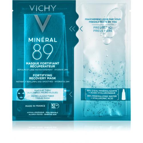 Vichy, Mineral 89, Fortifying Recovery Mask (Maska wzmacniająco-regenerująca w płachcie)
