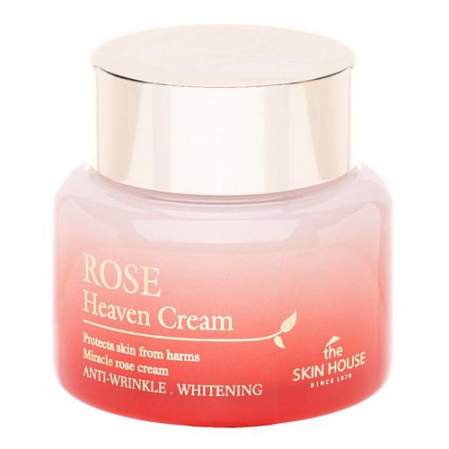 The Skin House, Rose Heaven, Cream Miracle Rose Cream Anti-Wrinkle & Whitening (Różany krem do twarzy, szyi i dekoltu)