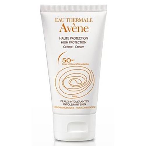 Eau Thermale Avene, Haute Protection Creme [High Protection Cream] SPF 50 (Krem z wysoką ochroną przeciwsłoneczną - filtr mineralny)