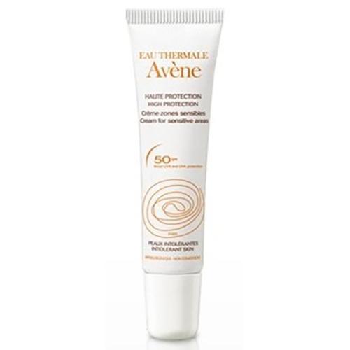 Eau Thermale Avene, Haute Protection Creme Zones Sensibles, High Protection Cream for Sensible Areas SPF 50 (Wysoka ochrona przeciwsłoneczna - filtr mineralny)