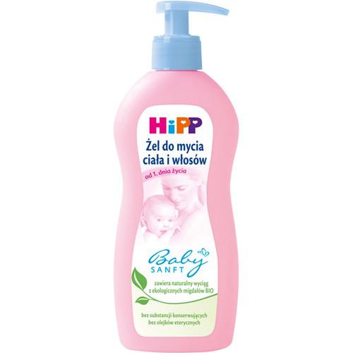 HiPP, Babysanft, Waschgel Haut & Haar (Żel do mycia ciała i włosów)