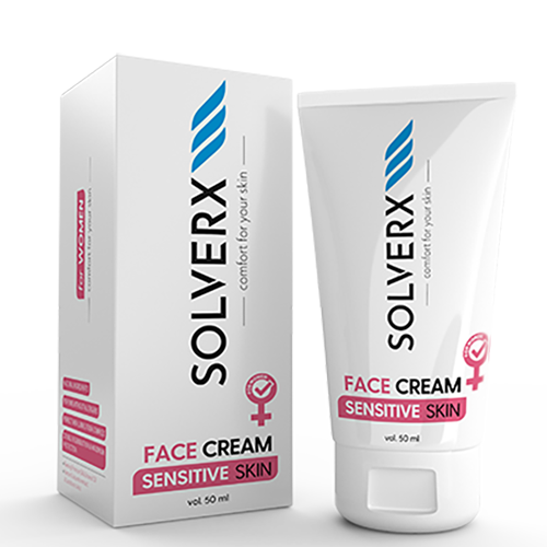 Solverx, Sensitive Skin, Krem do twarzy przeznaczony do skóry wrażliwej