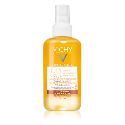 Vichy, Capital Soleil, Solar Protective Water SPF 50 (Ochronny spray z betakarotenem SPF 50)