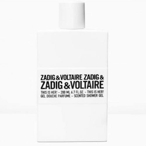 Zadig & Voltaire, This is Her, Scented Shower Gel (Perfumowany żel pod prysznic)