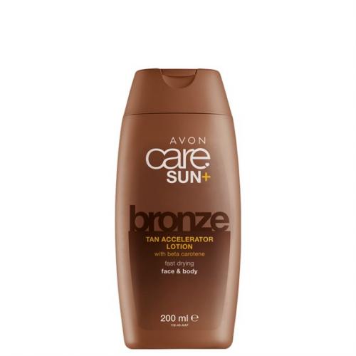 Avon, Sun +, Maxi Tan Moisturising Lotion with Beta Carotene [Care, Sun + Face & Body, Bronze Tan Accelerator Lotion] (Balsam z beta - karotenem przyśpieszający i wzmacniający opaleniznę)
