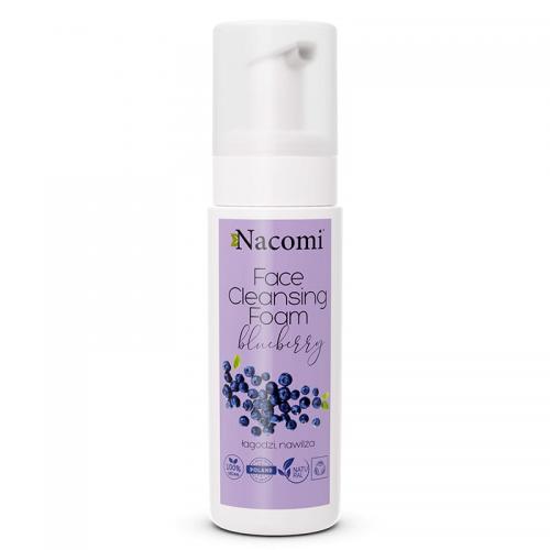 Nacomi, Face Cleansing Foam Blueberry (Pianka do twarzy `Borówka`)