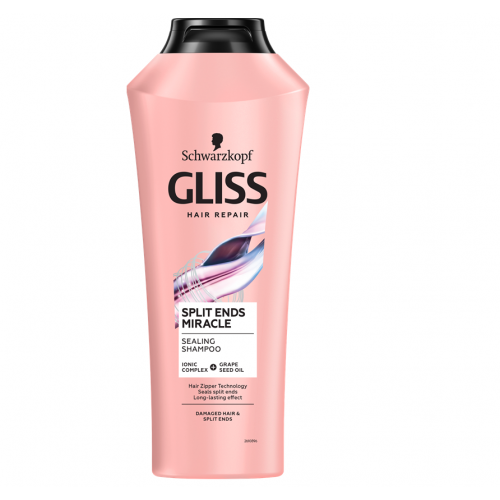 GLISS, Split Ends Miracle, Sealing Shampoo (Szampon spajający do zniszczonych włosów i rozdwojonych końcówek)