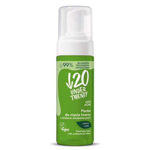 Under Twenty, Vegan, Pianka do mycia twarzy `Anti - Acne`