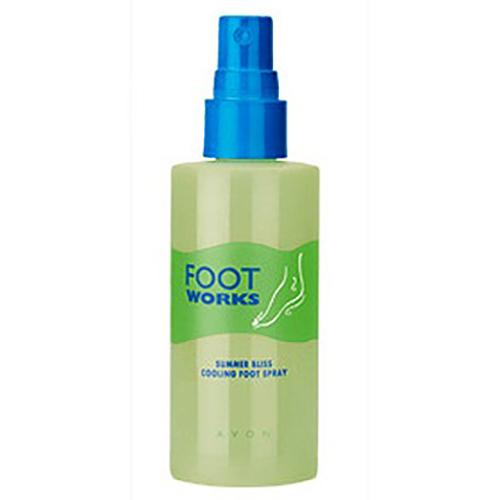 Avon, Foot Works, Summer Bliss Cooling Foot Spray (Chłodzący spray do stóp `Rozkosz lata`)