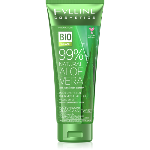Eveline Cosmetics, 99% Natural Aloe Vera, Multifunkcyjny żel do ciala i twarzy
