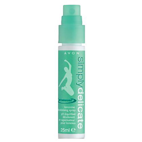 Avon, Simply Delicate, Feminine Deodorising Spray (Odświeżający spray do higieny intymnej)