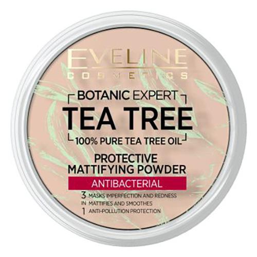 Eveline Cosmetics, Tea Tree, Protective Mattifying Powder (Matujący i ochronny puder antybakteryjny)