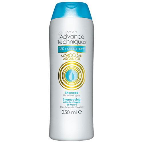 Avon, Advance Techniques 360 Nourishment, Moroccan Argan Oil Shampoo (Odżywczy szampon z olejkiem arganowym)