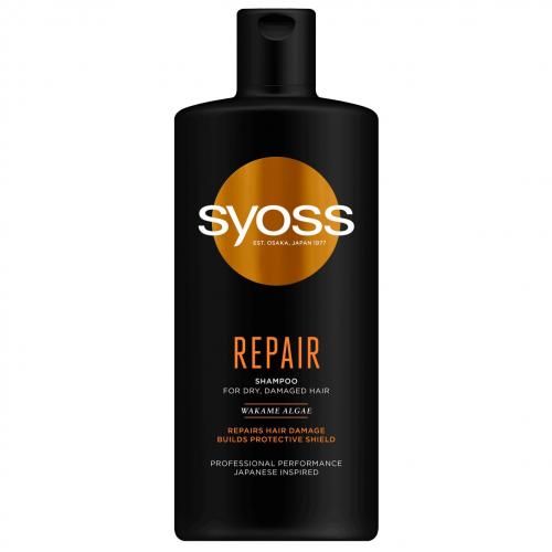 Syoss, Repair Shampoo Wakame Algae (Regenerujący szampon z algami wakame)