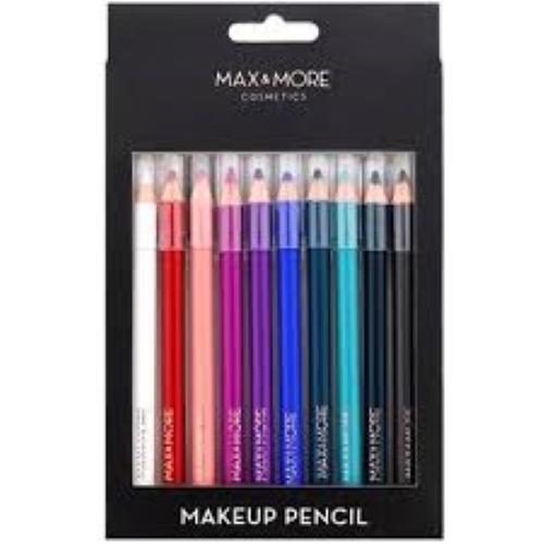 Max & More, Makeup Pencil Set (Zestaw kredek do oczu i ust)