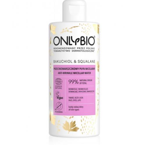 OnlyBio, Przeciwzmarszczkowy płyn micelarny `Bakuchiol & Skwalan`