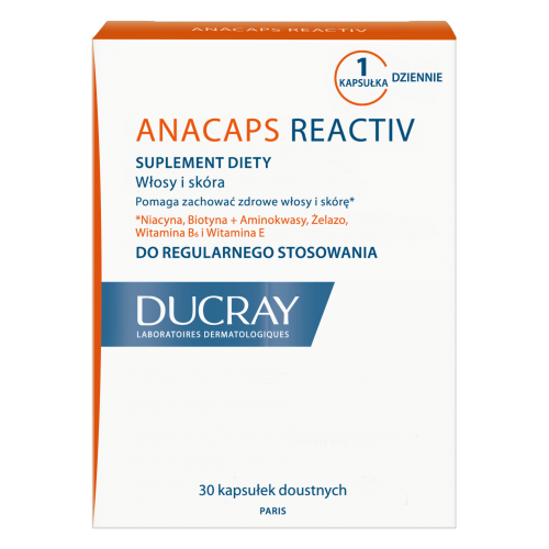 Ducray, Anacaps Reactiv, Suplement diety