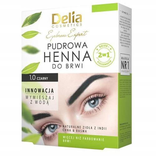 Delia, Eyebrow Expert, Henna pudrowa 2 w 1