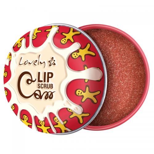 Lovely, Only For Sweet Lovers, Lip Scrub Can Gingerbread (Aromatyczny cukrowy peeling do ust imbirowy)