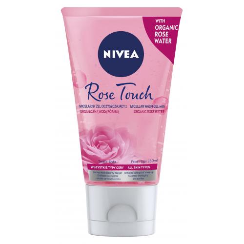 Nivea, Rose Touch, Micelarny żel oczyszczający z organiczną wodą różaną