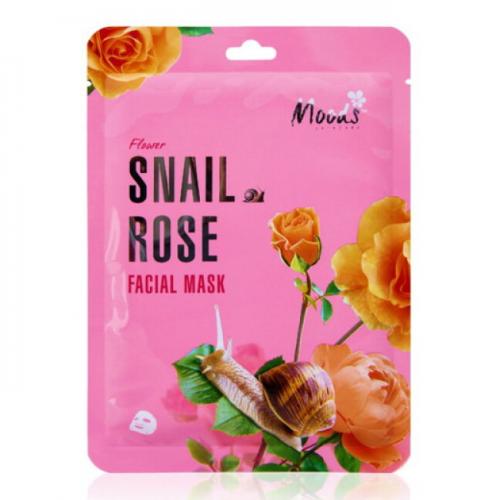 Moods, Flower Snail Rose Facial Mask (maska do twarzy)