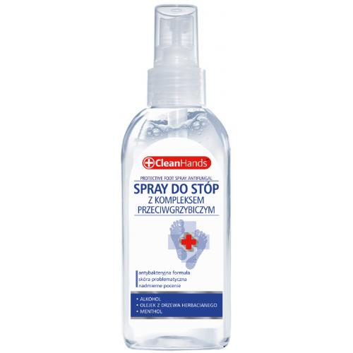CleanHands, Spray do stóp z kompleksem przeciwgrzybiczym