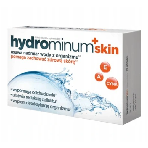 Aflofarm Fabryka Leków, Hydrominum + Skin Suplement diety