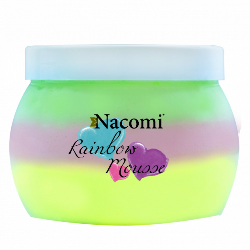 Nacomi, Rainbow Mousse (Tęczowy mus do ciała)