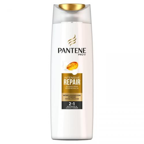 Pantene, Pro-V, Intensive Repair 2 in 1 Shampoo & Conditioner (2 w 1 szampon z odżywką do włosów słabych i zniszczonych `Intensywna Regeneracja `)