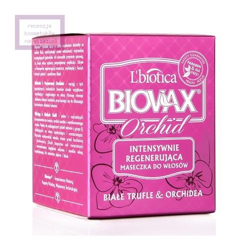 L'biotica, Biovax Orchid, Intensywnie regenerująca maseczka do włosów