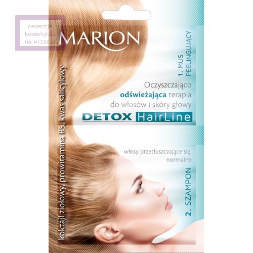 Marion, Detox HairLine, Oczyszczająco odświeżająca terapia do włosów i skóry głowy