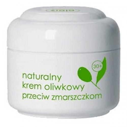 Ziaja, Oliwkowa, Naturalny krem oliwkowy przeciw zmarszczkom 30+ (stara wersja)