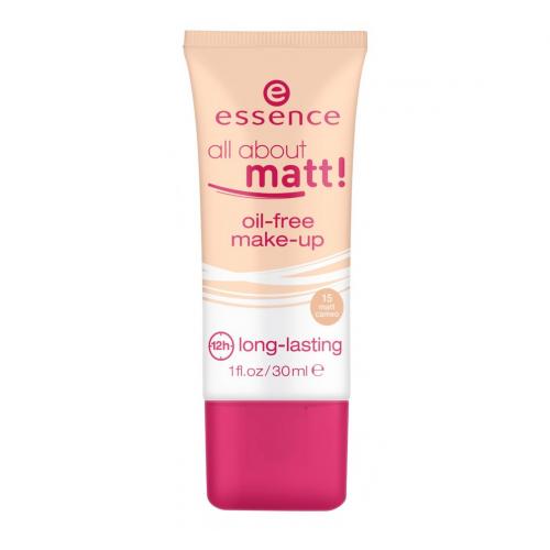 Essence, All About Matt!, Oil - Free Make - Up (Podkład matujący do twarzy)