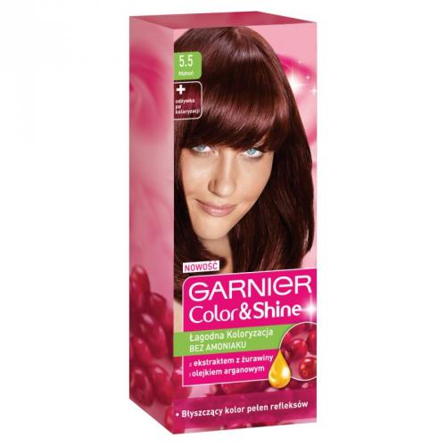 Garnier, Color & Shine (Szampon koloryzujący z ekstraktem z żurawiny i olejkiem arganowym)