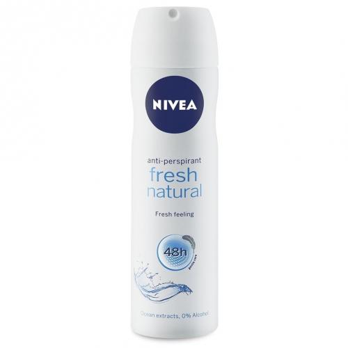 Nivea, Fresh Natural, Antyperspirant w sprayu 48h
