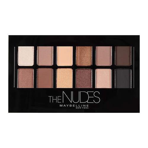 Maybelline New York, Expert Wear, The Nudes Eyeshadow Palette (Paleta 12 cieni do oczu)
