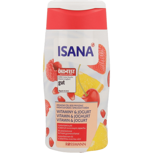 Isana, Yoghurt & Fruit Shower Gel (Kremowy żel pod prysznic (stara wersja))