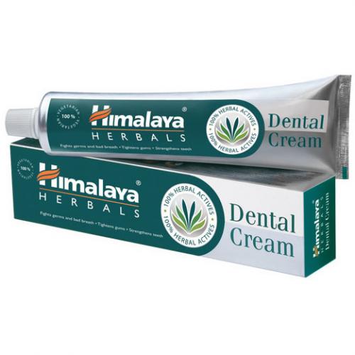 Himalaya Herbals, Dental Cream with Natural Fluoride (Pasta ziołowa)