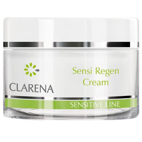 Clarena, Sensitive Line, Sensi Regen (Odżywczo - regeneracyjny krem na noc do pielęgnacji domowej)